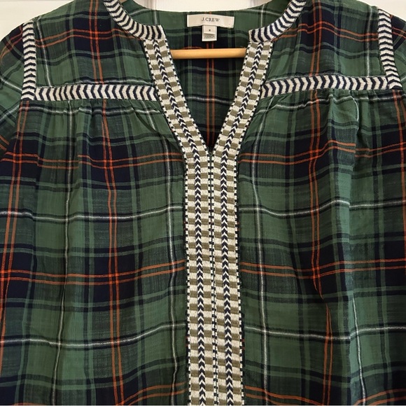 J. CREW Plaid Flannel Shirt - Picture 7 of 12